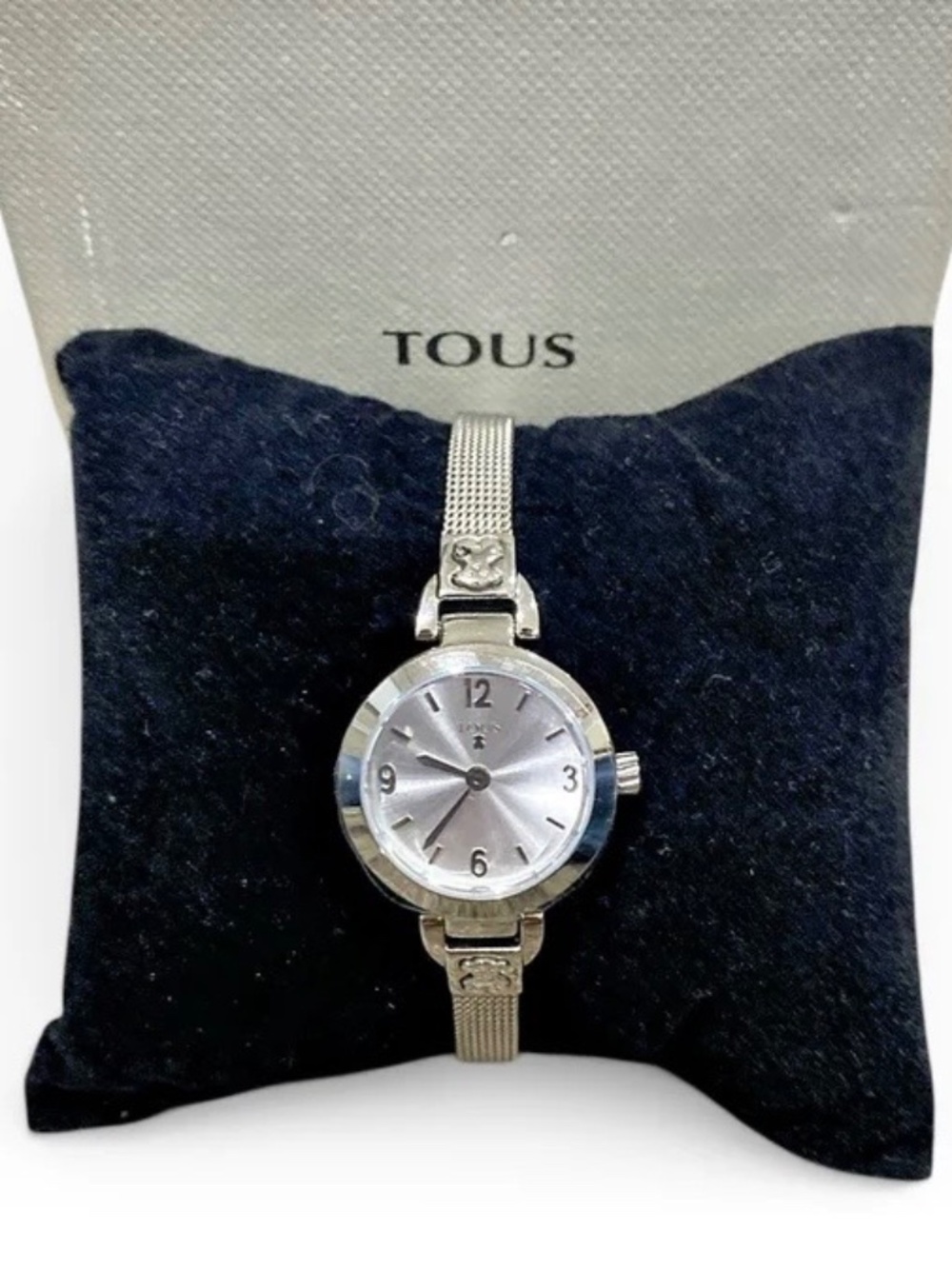 TOUS Bohème Silver Mesh Bracelet Watch Never Worn 3003506150